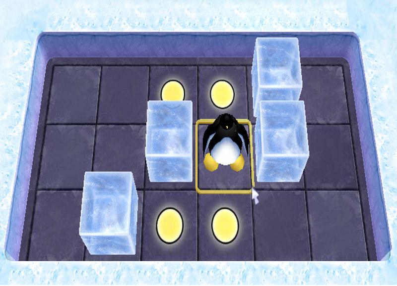 GENIUS MOVE Welcome to Genius Move. Genius Move is a vexing strategy game. You re in the North Pole with your friendly penguin helper, moving huge ice blocks to get to each new game level.