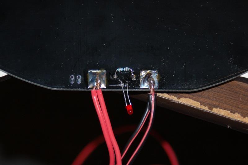 It should be noted that you need a good soldering iron to do this task. The surface area of the pads is quite large and will require a lot of heat to properly melt the solder.