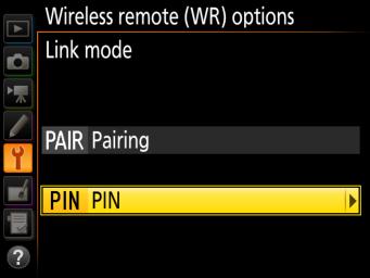 2 Enable radio AWL. In the photo shooting menu, select Radio AWL for Flash control > Wireless flash options.