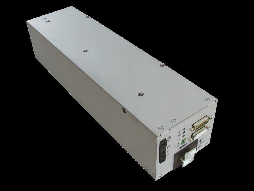 The PSU includes DSP which enables monitoring of electrical parameters