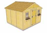 Please follow the instruction manual when building your shed and retain the manual for future maintenance purposes.