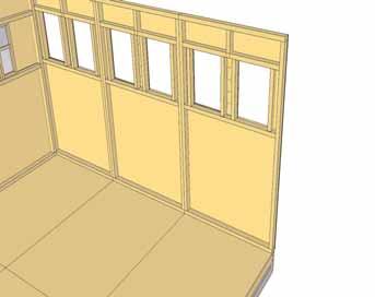Attach a Side Window Wall Panel (2 windows in panel)
