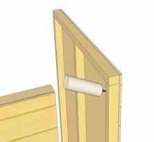 Optional - Caulking seams will help prevent moisture from entering at seam.
