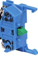 ømm - TW Series Illuminated Selector Switches (Sub-Assembled) Transformer* + Contact Block + perator + Lamp/Lead Holder + Lamp + Lens = Complete Part *Full voltage units use a full