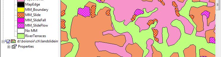 GEODESIE Lidar DEM with colour hill-shade