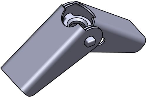 A two-piece machine thread anchor for use in stone, brick, or concrete.
