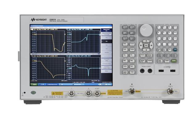 03 Keysight Performing Impedance Analysis with the E5061B ENA Vector Network Analyzer - Application Note Performing Impedance Analysis with the E5061B The E5061B offers versatile network analysis