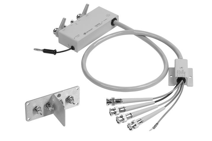 17 Keysight Accessories Catalog for Impedance Measurements - Catalog Up to 120 MHz (4-Terminal Pair): Port/Cable Extension 16048A Test leads Terminal connector: 4-Terminal Pair, BNC Cable length