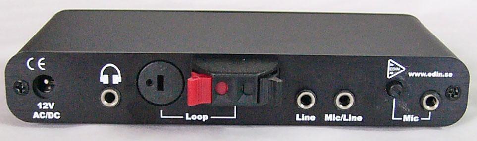 Univox DLS-50 (rear controls) 3 2 1 1.