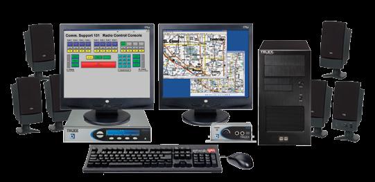 PC Based IP Console Position Complete Communications Solution C-Soft Software-based Radio Dispatch Console Available configurations available in configurations from 2 to 200 lines.