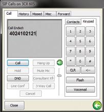 C-Soft Enhanced SIP VoIP Telephony ADHB-4 & RHB Call hold places the current call on hold and returns to the previous call.
