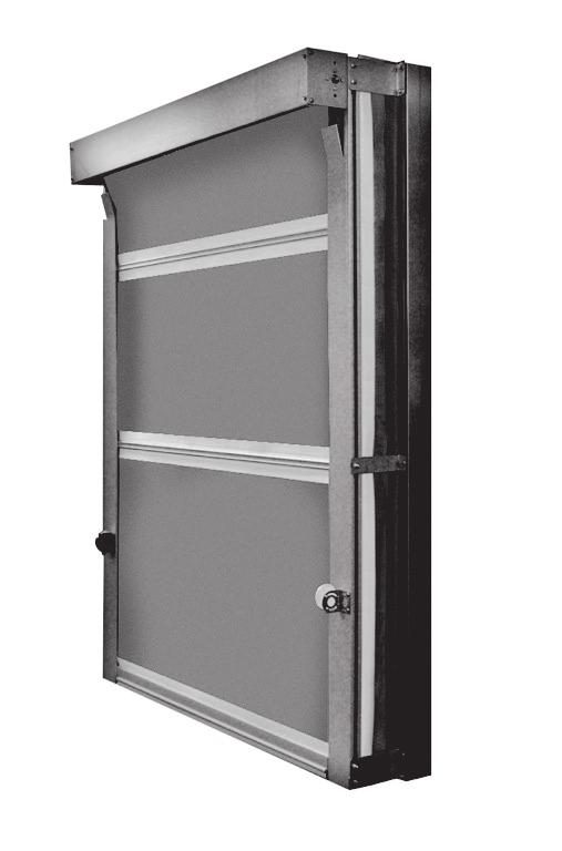 Spring Loaded All Season Roll-Up Doors STAND-OFF MOUNTING METHOD INSTALLATION INSTRUCTIONS READ THIS FIRST Carefully examine the crate(s) for damage before opening.