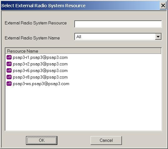 External Radio System: Create External Radio System