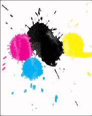 4 Color PROCESS Printing - CMYK The image is separated into 4 different color values Cyan / Magenta / Yellow / Black A printing plate or cylinder is created for each process color using the