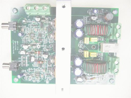 Class D Amp Reference Board: Layout Analog Input (CH1) Analog Input (CH2) Modulator (CH1) ±5V Regulator Modulator (CH2) Gate Driver