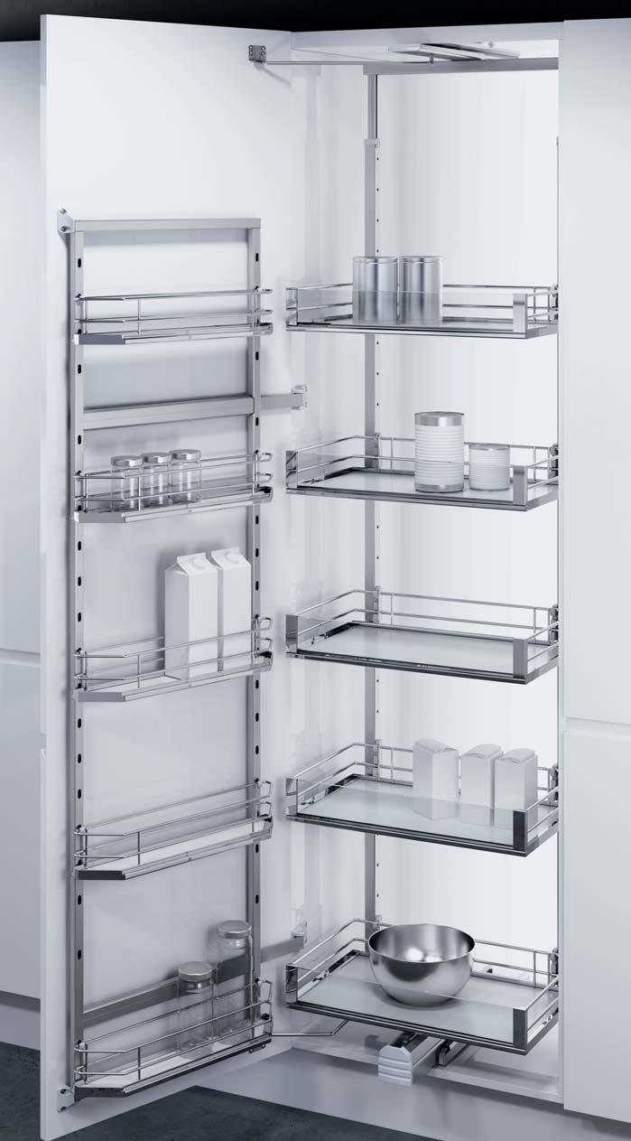 TALL CABINET DUSA Its extraordinary user-friendliness and its harmonious design make it an element that you do not want