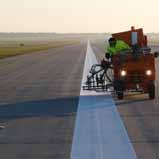 MARKING PRODUCTS & SYSTEMS FROM GERMANY S LEADING MANUFACTURER AIRPORT MARKINGS Markings on airports are a very economical contribution to the safety and orientation on airports, not only for planes