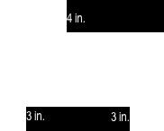 Measure the length and width of the rectangle in inches.