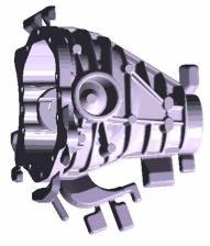 A cavity pressure of 5500 psi was chosen for the Second Tool Design. Based upon calculations, the clamp end of the die casting machine could easily hold the tool closed at this peak cavity pressure.