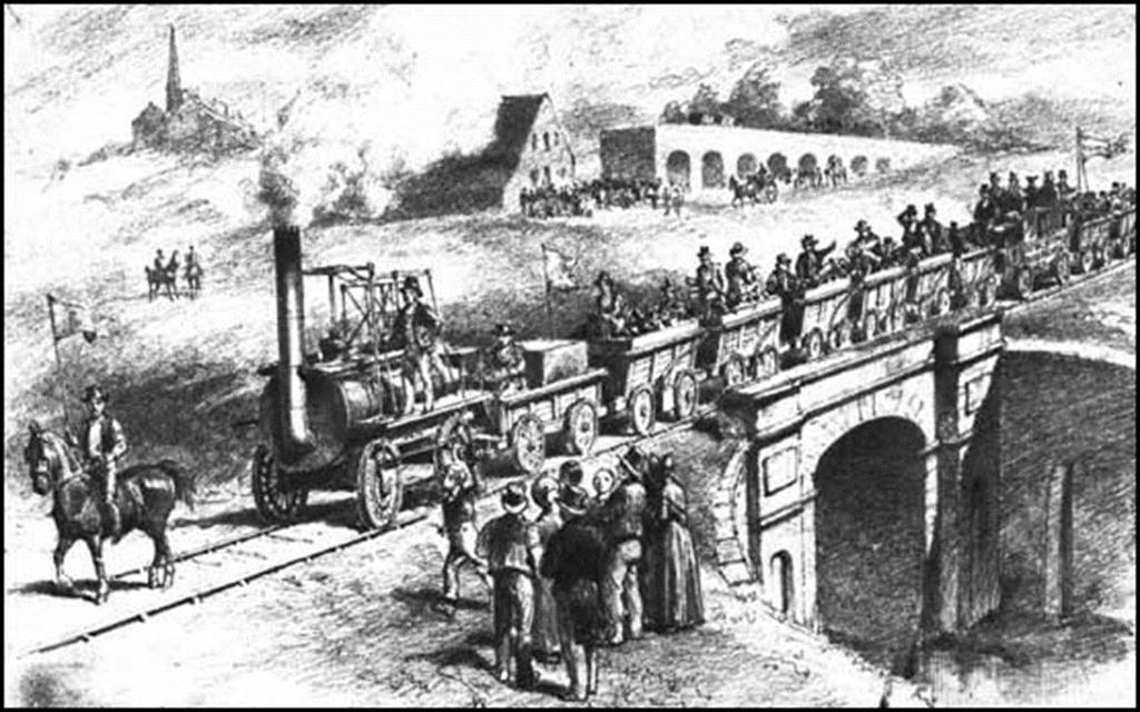 Railroads and Trains Trains- steam engine