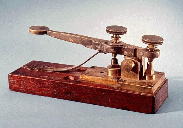 Telegraph- Morse Code First form of electronic communication Could send messages in minutes Series of