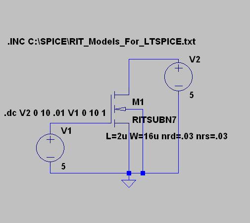 MOSFET DEFINITION - LTSPICE For example: * SPICE Input File * MOSFET names start with M.