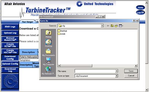 Open MLP and select Synchronize to TurbineTracker or Log onto the TurbineTracker TM website and navigate to the File Transfer folder (Figure 3.1) or the DTU tab for a DTU configuration. 2.
