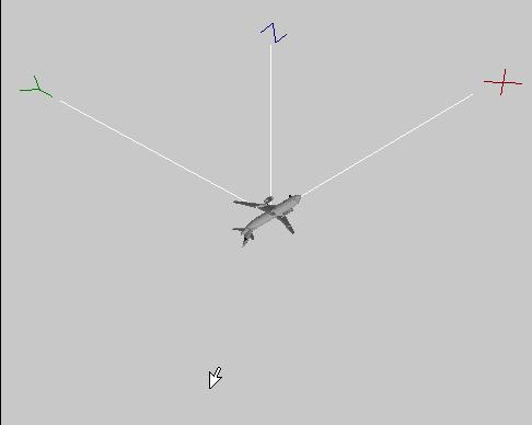 The instantaneous motion relative to the fixed axes can be used to generate the XYZ coordinates and orientation information depicting the aircraft s flight path.