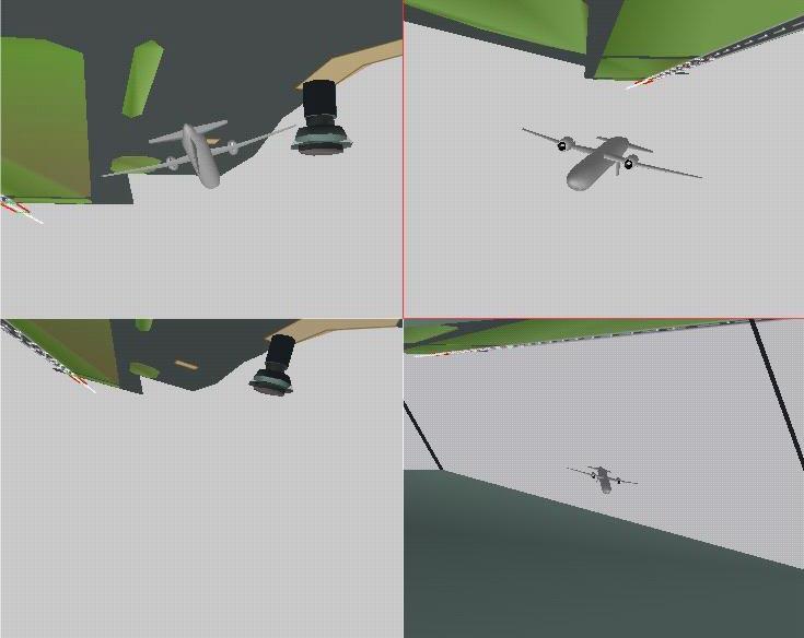 Figure 4: View perspectives (cockpit, fixed ground, trailing chase and forward chase) [1] BENEFITS There are numerous, wide-ranging benefits of 3D animations.