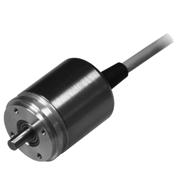 Model Number Features Very small housing High climatic resistance 12 Bit singleturn Analog output Surge and reverse polarity protection Description This absolute rotary encoder with internal magnetic