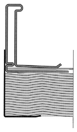 steel Press-On Bull Nosing Ductmate Flange Corner Clip For DCIIIB