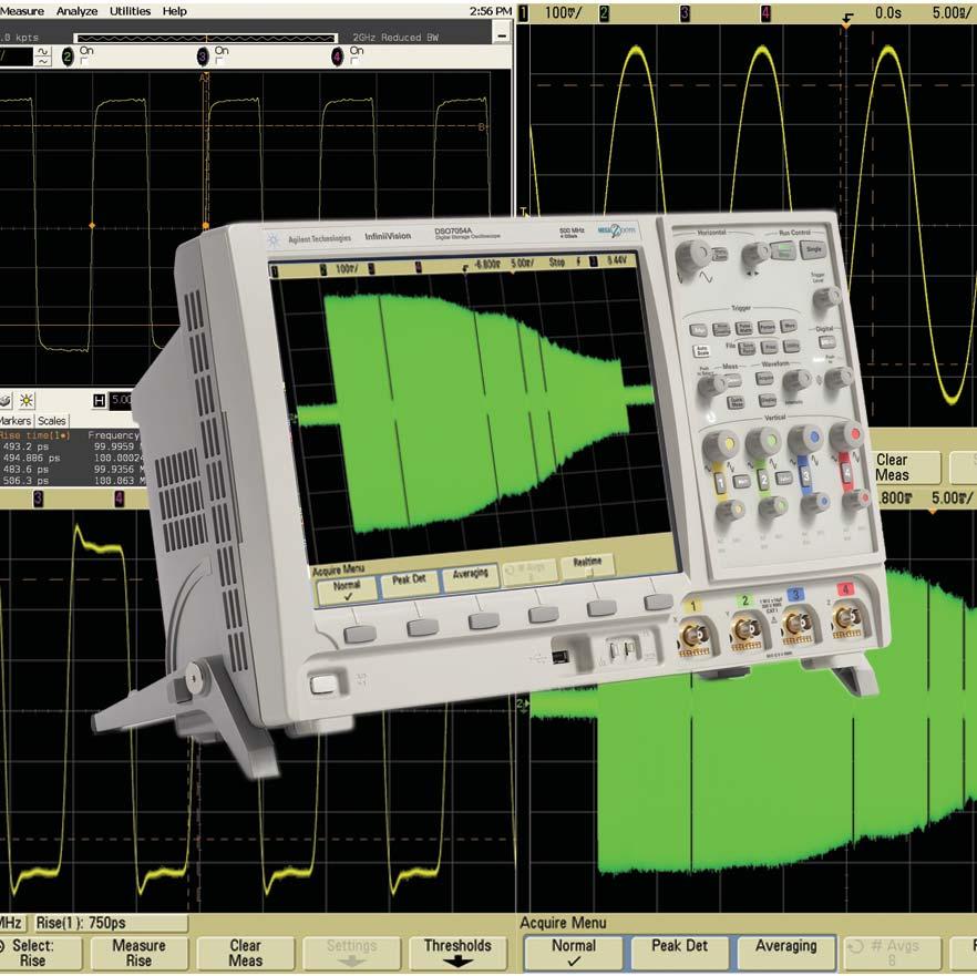 Choosing an Oscilloscope with the Right Bandwidth for your Application Application Note 1588 Table of Contents Introduction.......................1 Defining Oscilloscope Bandwidth.
