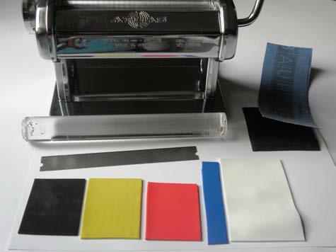 TOOLS AND MATERIALS: Colori with Nikolina Otržan - flat surface - pasta machine - acrylic