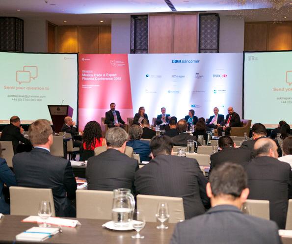 EVENT OVERVIEW GTR MEXICO TRADE & EXPORT FINANCE CONFERENCE 2016 137 DELEGATES ATTENDED 2015 s CONFERENCE REPRESENTING THE FOLLOWING COMPANIES Corporates & Traders Aeromexico ArcelorMittal Bonaprime