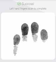 Before you assist the candidate, you will need to take the following steps: Step 1: Capture Your Fingerprints You must first enter your own fingerprints so the station knows that a separate