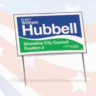 DOUBLE-SIDED YARD SIGNS FREE ART FREE SCREENS FOR OVERRUNS MADE IN USA #150-14 1/2" x 23" Gill-line s Double-Sided Yard Signs Plastic coated for durability