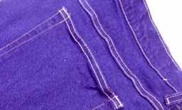 SKIPPED STITCHES - where the stitch forming device misses the MINIMIZING SKIPPED STITCHES - 1) Use corespun thread. needle loop or the needle misses the looper loop.