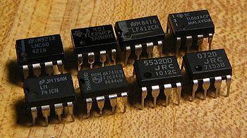 chp4 15 Operational Amplifier Op-amp: integrated circuit that amplifies voltage positive power supply inverting input non-inverting input (reference, usu.