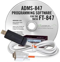 With the FT-847 Programmer you can begin a new factory fresh file into which frequencies and option settings are entered.