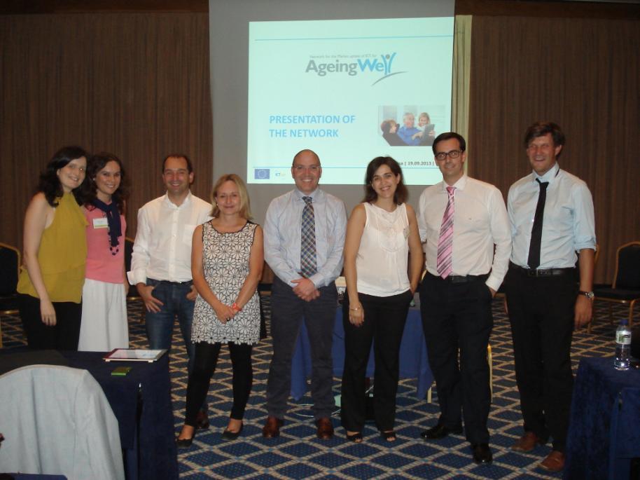 Figure 3: Dissemination on the Network Portal 3.3 Progress of the Event Miguel Sousa, as coordinator of the AgeingWell Network, opened the meeting and welcomed the participants.