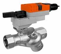 Pressure Independent Characterized Control Valve with MFT, Non-Spring Return Actuator, P/T Ports (Optional) A p p l i c a t i o n : The Pressure Independent Chara c t e ri zed Control Va l ve is