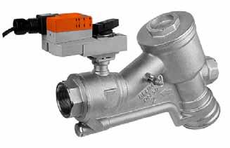 2 Pressure Independent Characterized Control Valve with P/T Ports and MFT, Non-Spring Return Actuator A p p l i c a t i o n : The Pressure Independent Chara c t e ri zed Control Va l ve is typically
