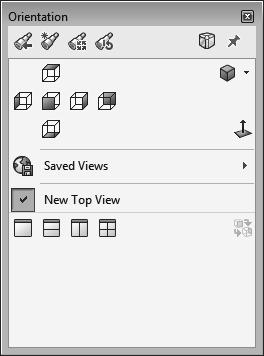 - Enter: New Top View in the Named View dialog and press OK.