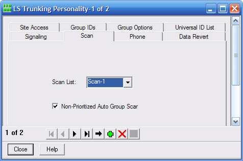High Priority and Prioritized Auto Group Scan uses these indexes to assign priorities based on the indexes. Figure 3-6 Group Options Different Group Options.