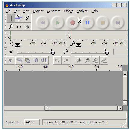 Using Audacity to make a recording Audacity is free, open source software for recording and editing sounds.