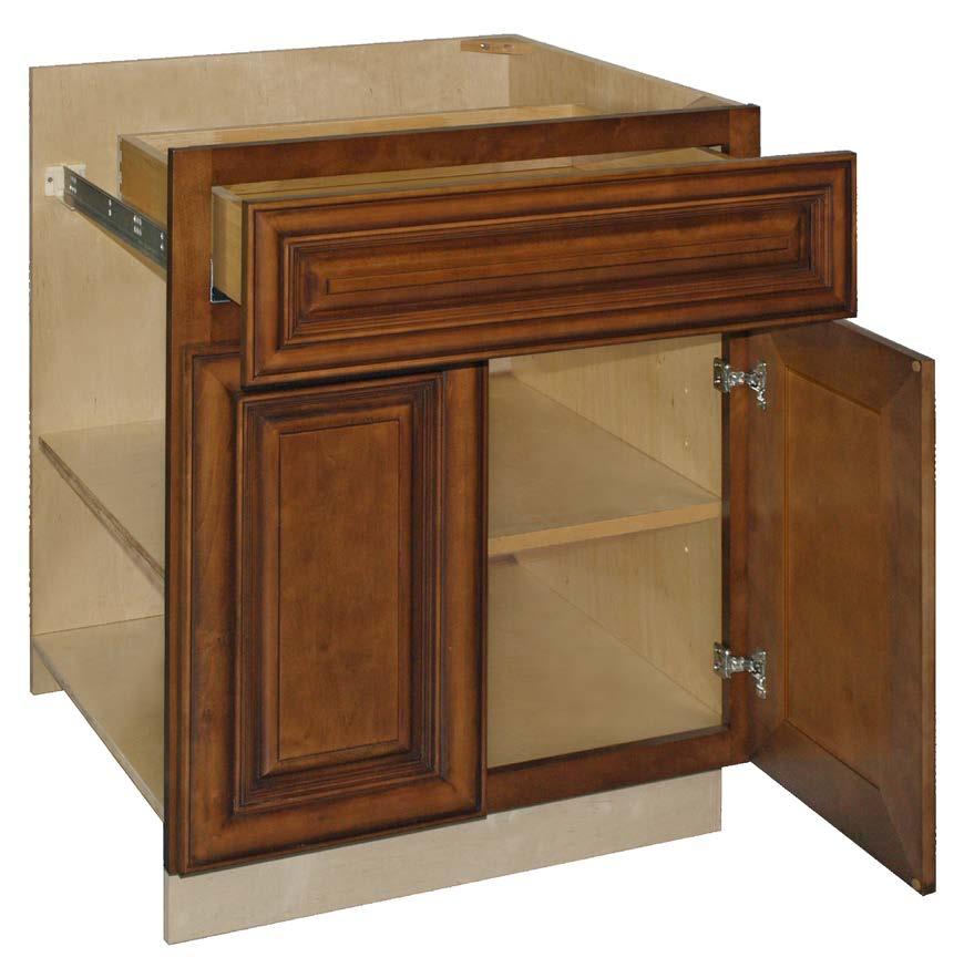 CONSTRUCTION We take a lot of pride in the quality construction and various features that you will find in our cabinetry.