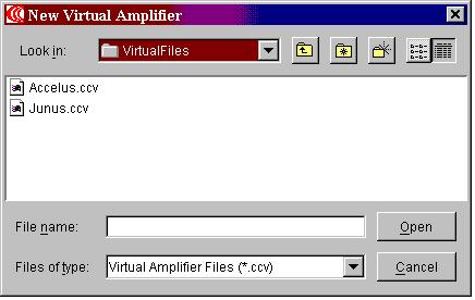 Default files contain values that are used to match the hardware and motor type (rotary or linear) you are using. NOTE: If you intend to create an amplifier file (.