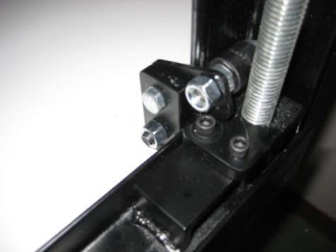 guide roller clearance for one of two reasons: a) the top clamp is difficult to open or close.