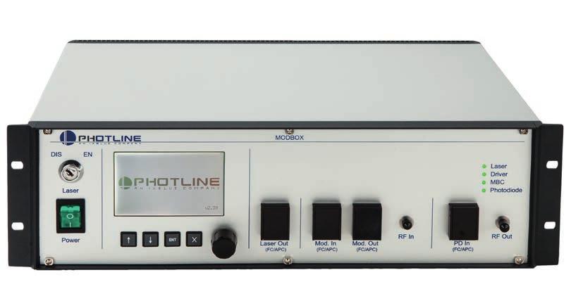 light.augmented ModBox-850nm-NRZ-series The -850nm-NRZ series is a family of Reference Transmitters that generate excellent quality NRZ optical data streams up to 28 Gb/s, 44 Gb/s, 50 Gb/s at 850nm.