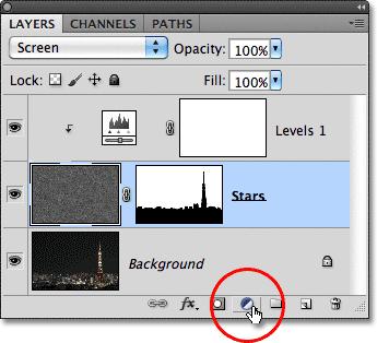 Hold down Alt (Win) / Option (Mac) and click again on the New Adjustment Layer icon.